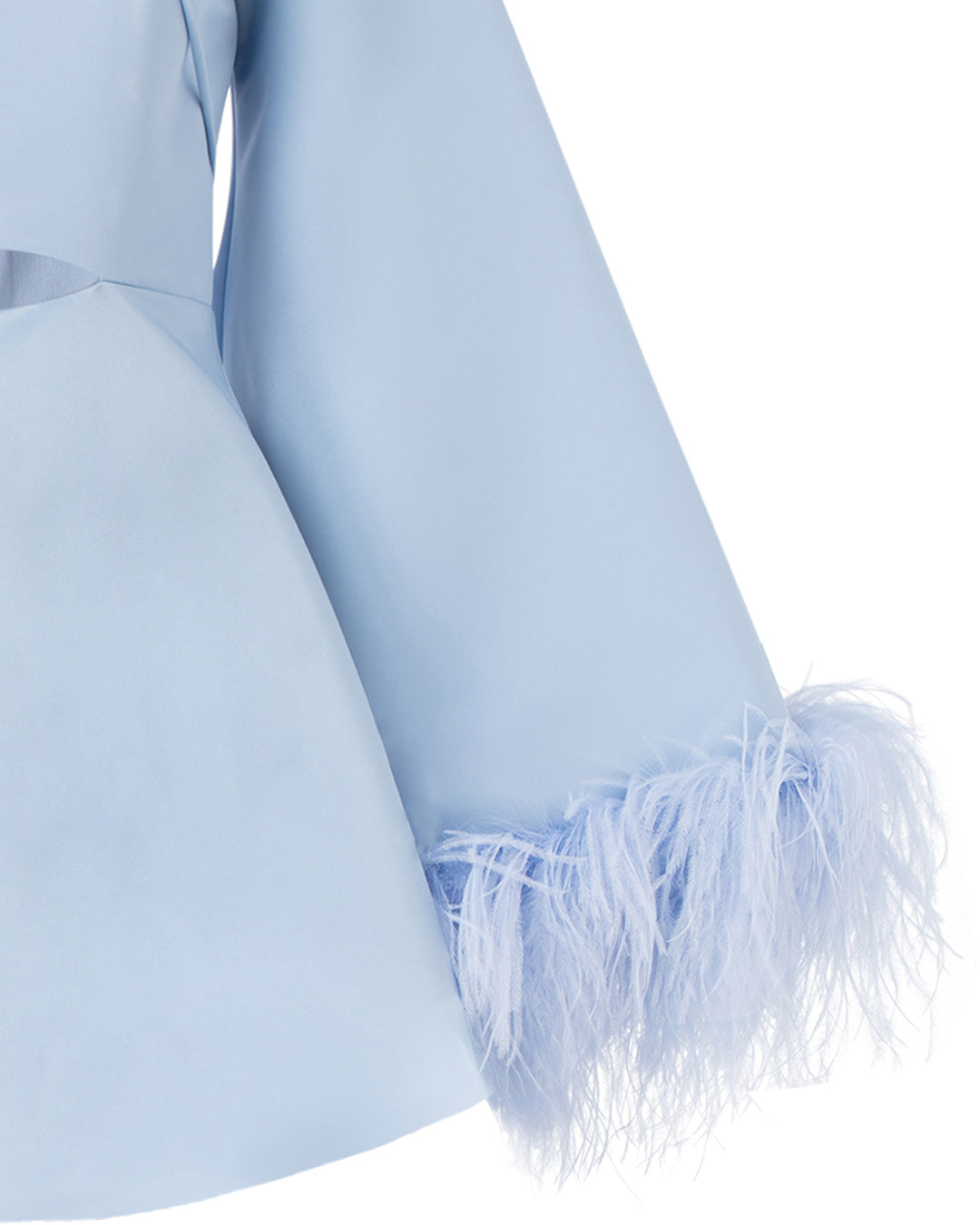 Dress with feathers , ONORI