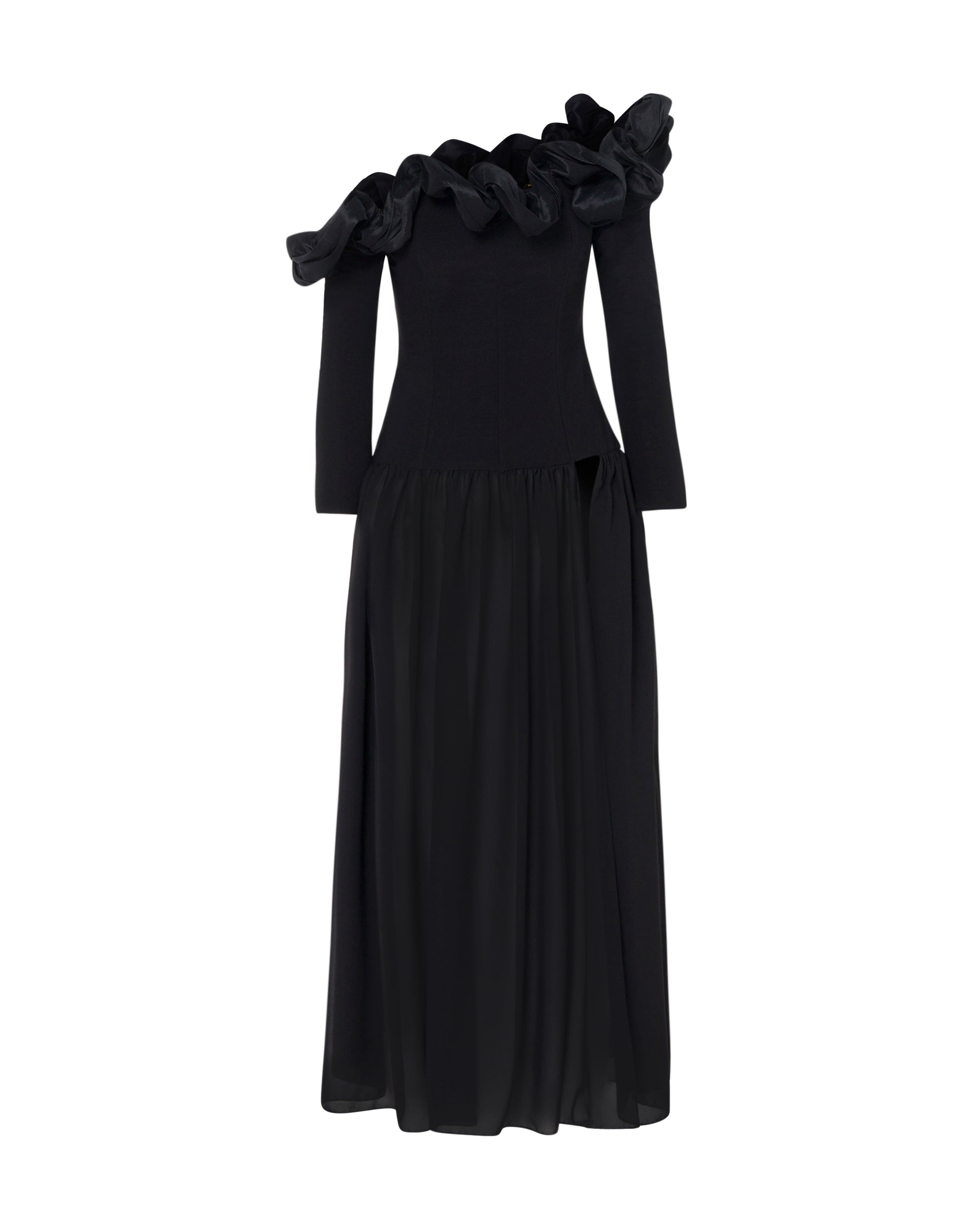 Seraphine Black Dress - ONORI