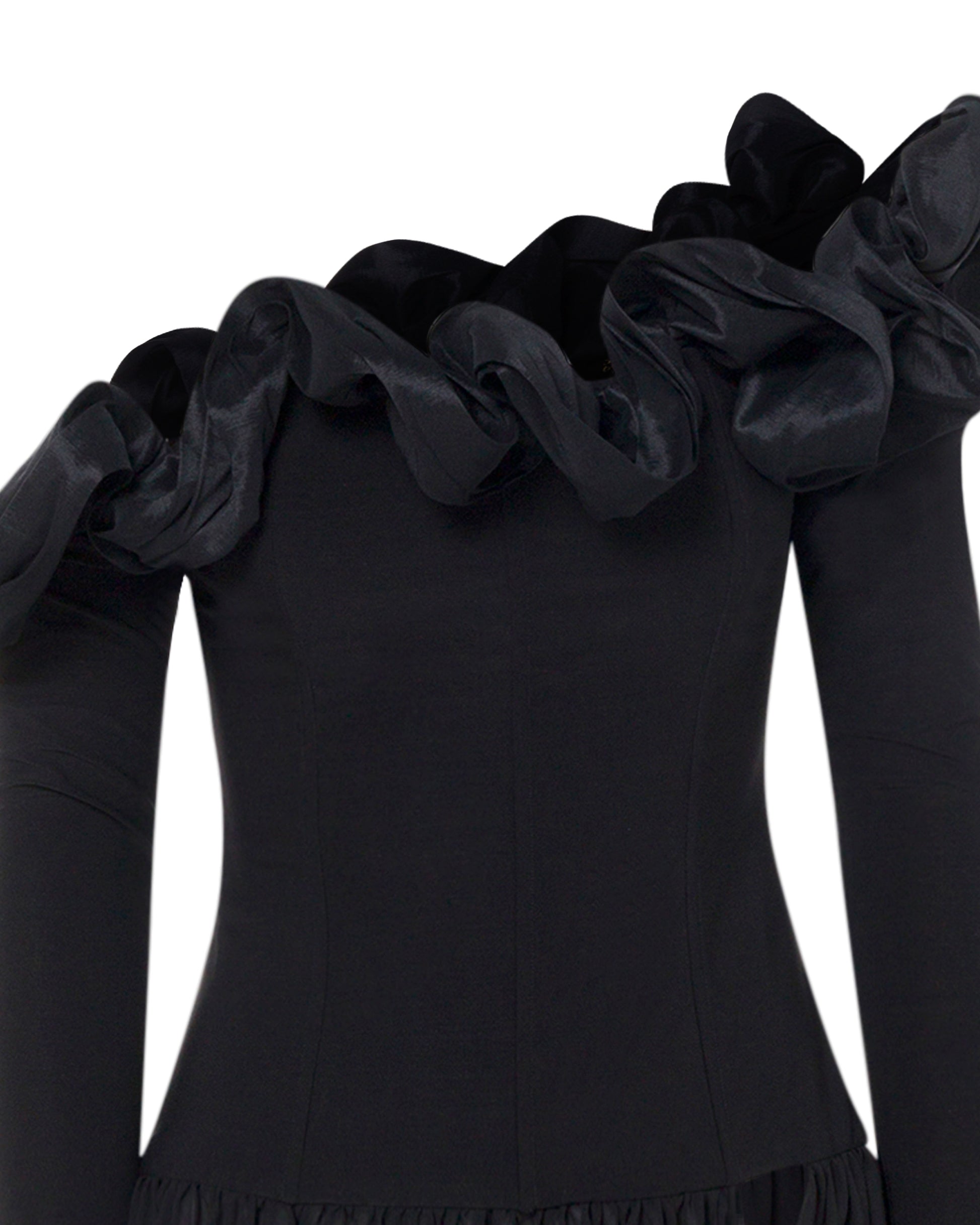 Seraphine Black Dress - ONORI