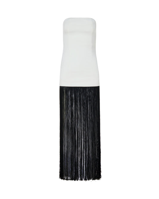 Ivory tassel dress, ONORI