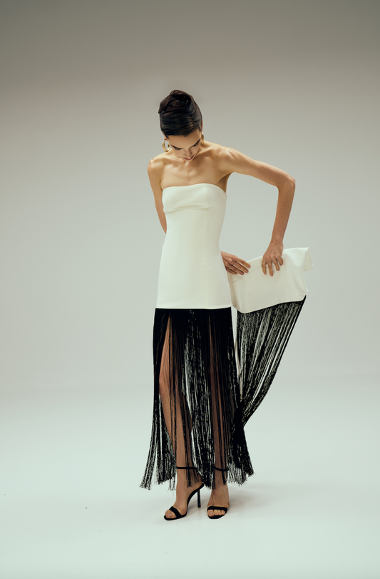 Monochrome Tango Dress