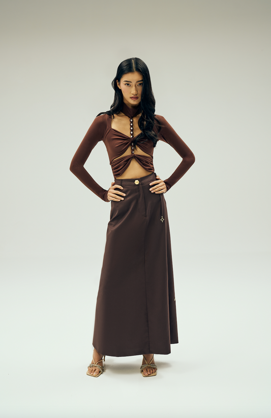 Cheryl Bodysuit ONORI - Brown