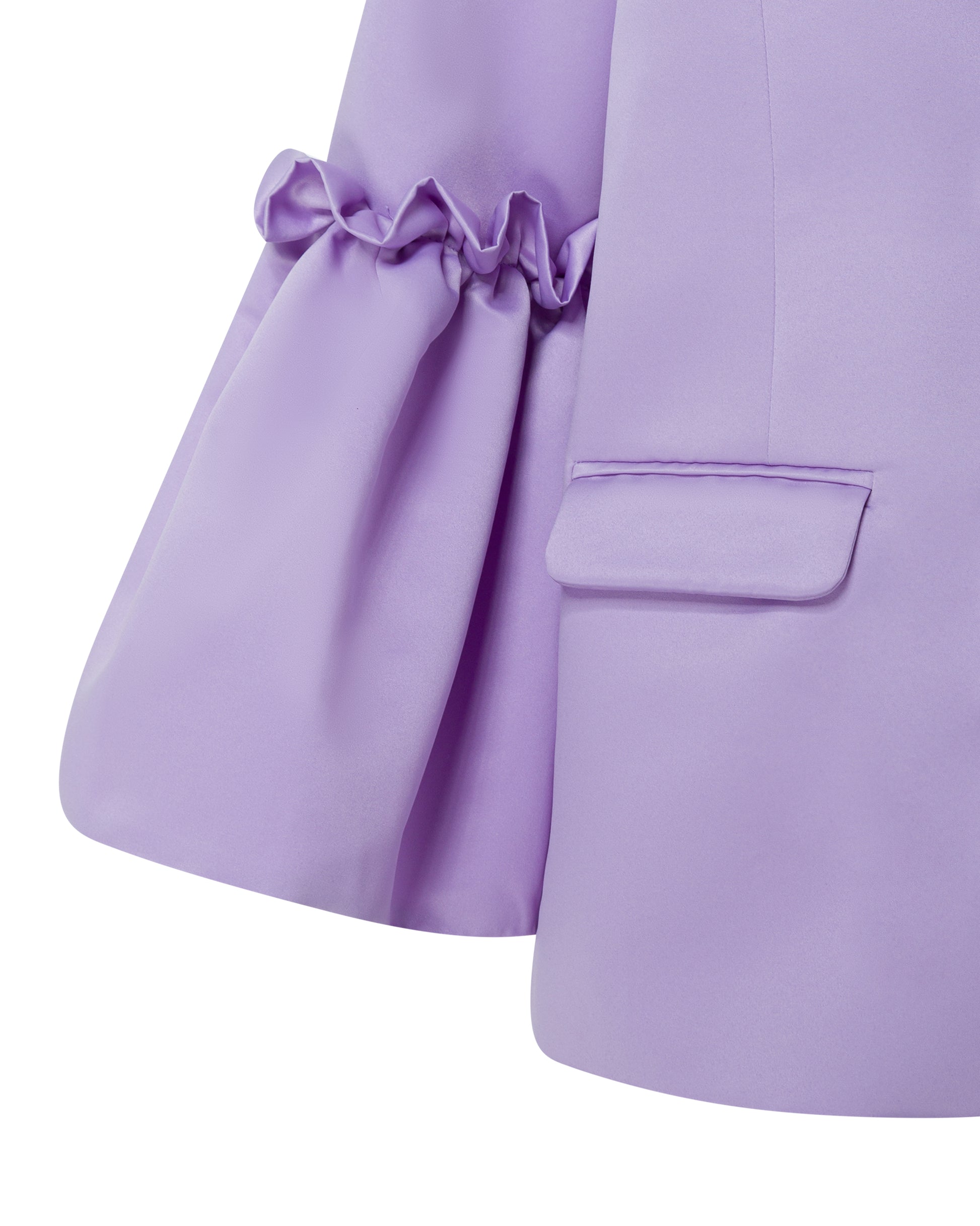 Oversized satin jacket. ONORI
