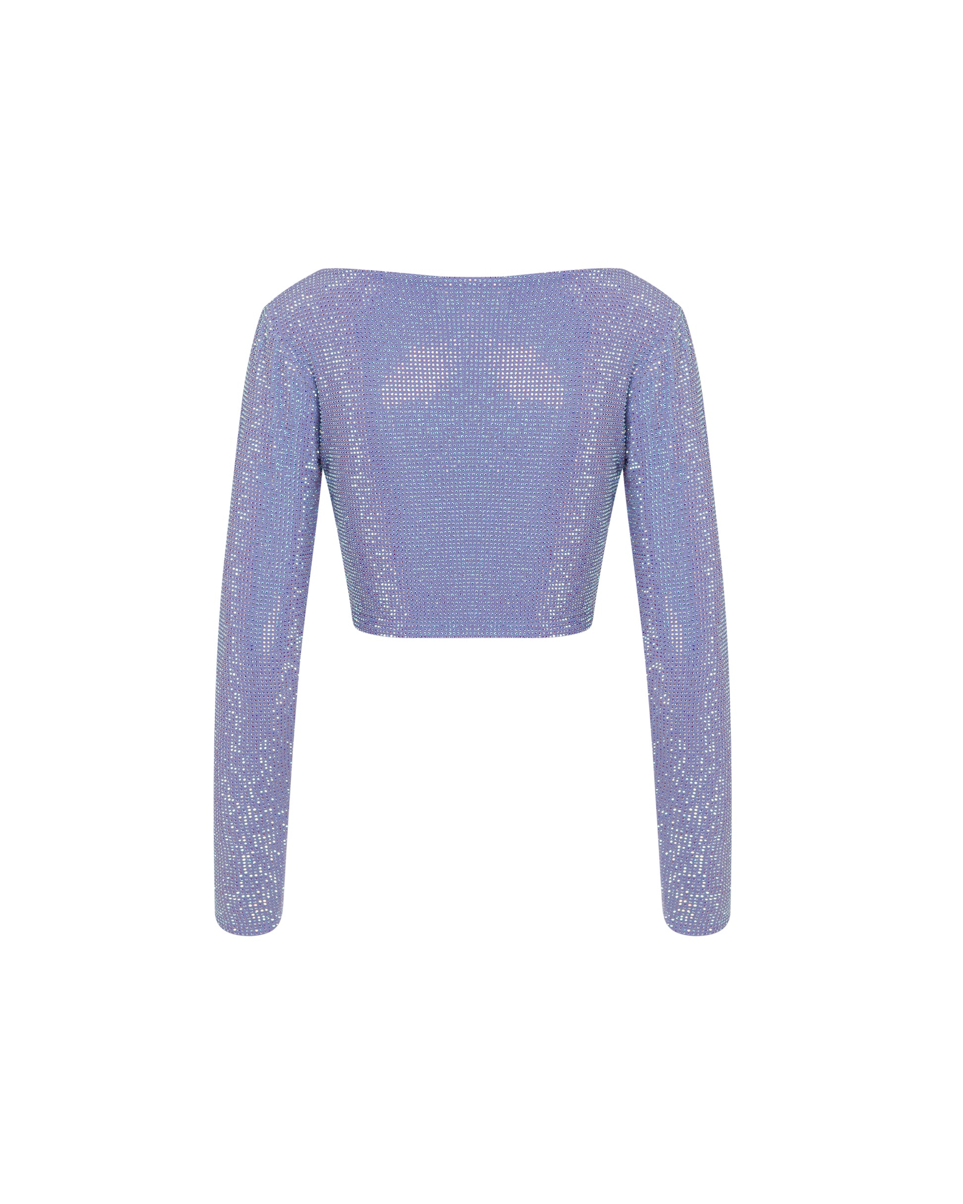 Cropped crystal Cardigan ONORI