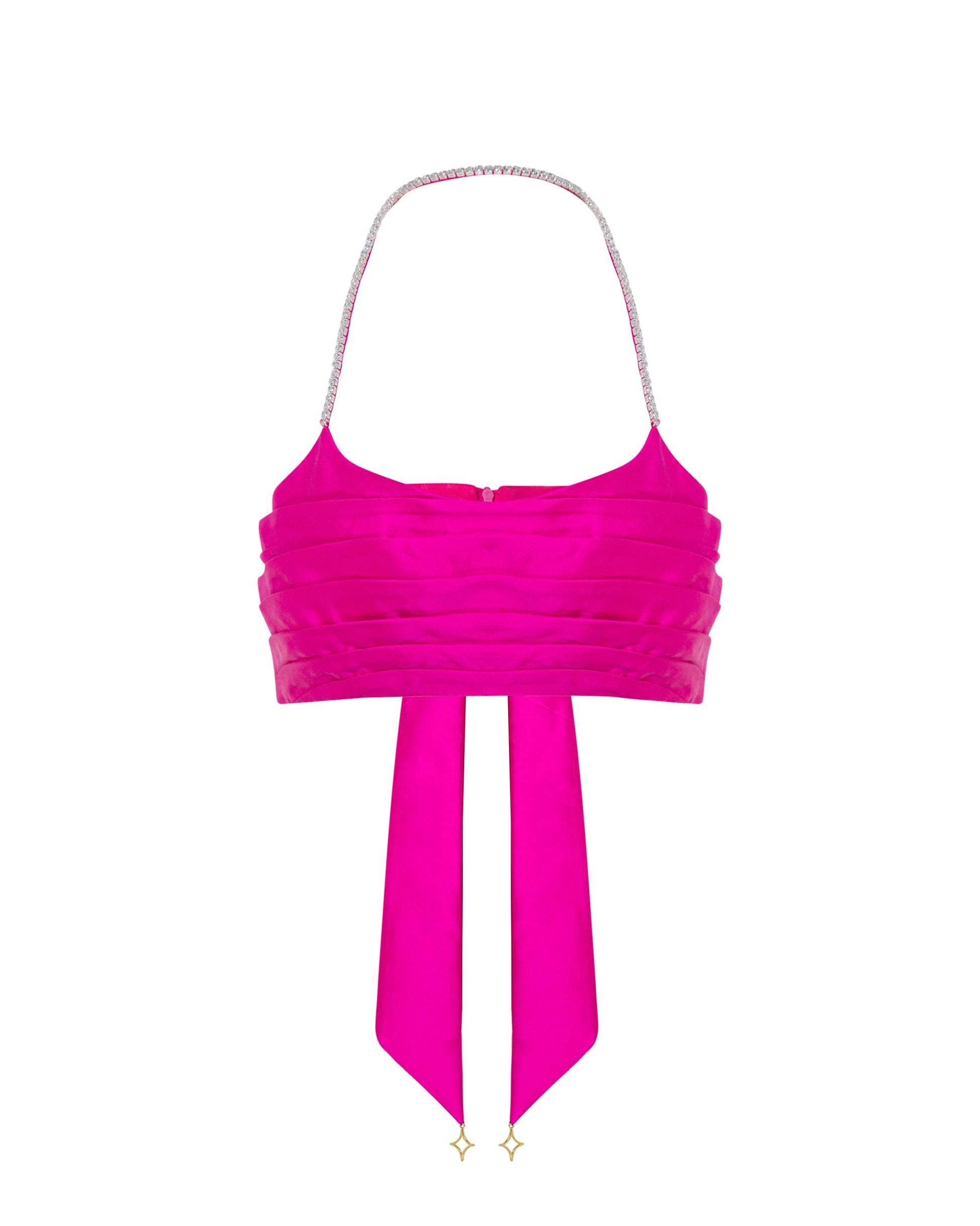 Crystal crop top from ONORI