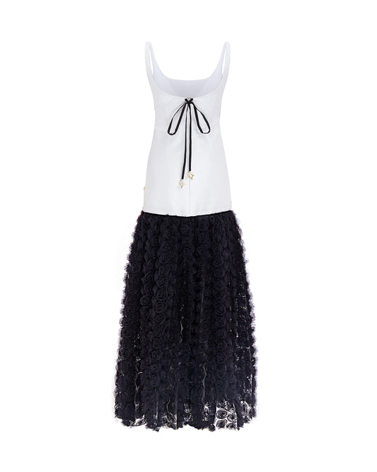 Mono Bloom Dress