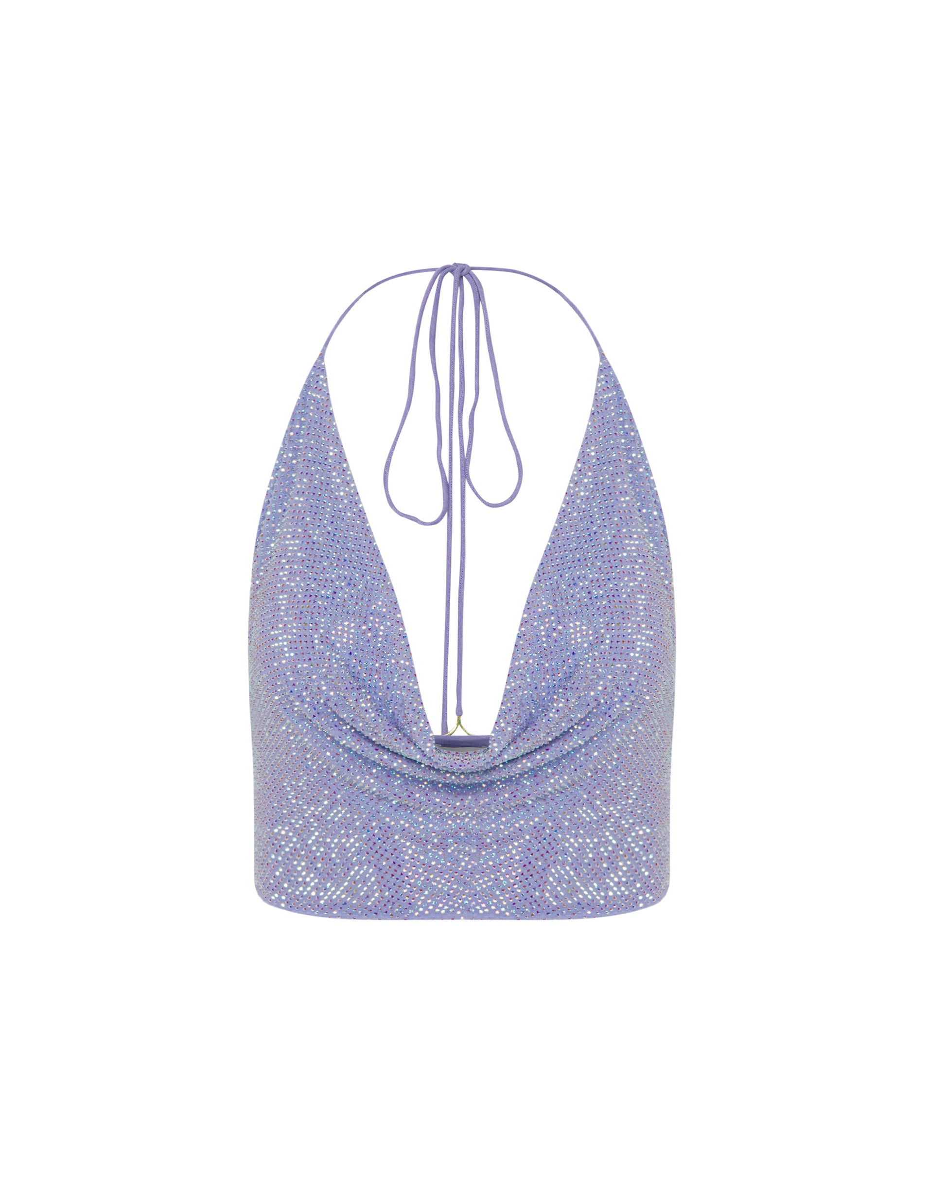 Crystal top, Halter neck. ONORI
