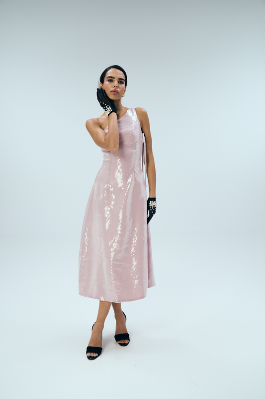 Gilded Horizon Dress