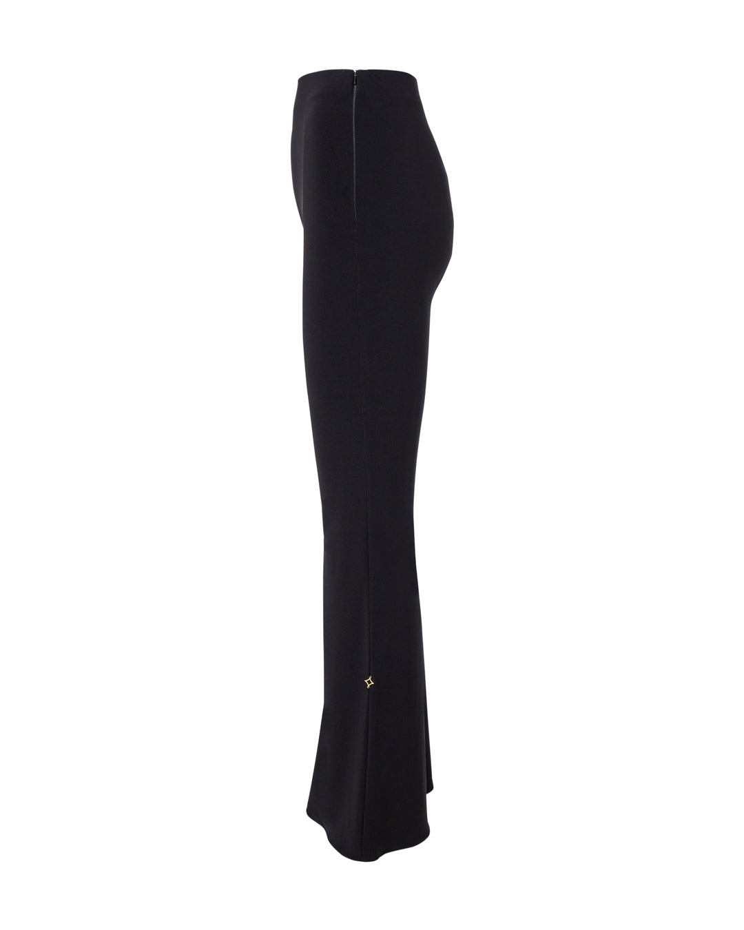 Black lycra flared pants , ONORI