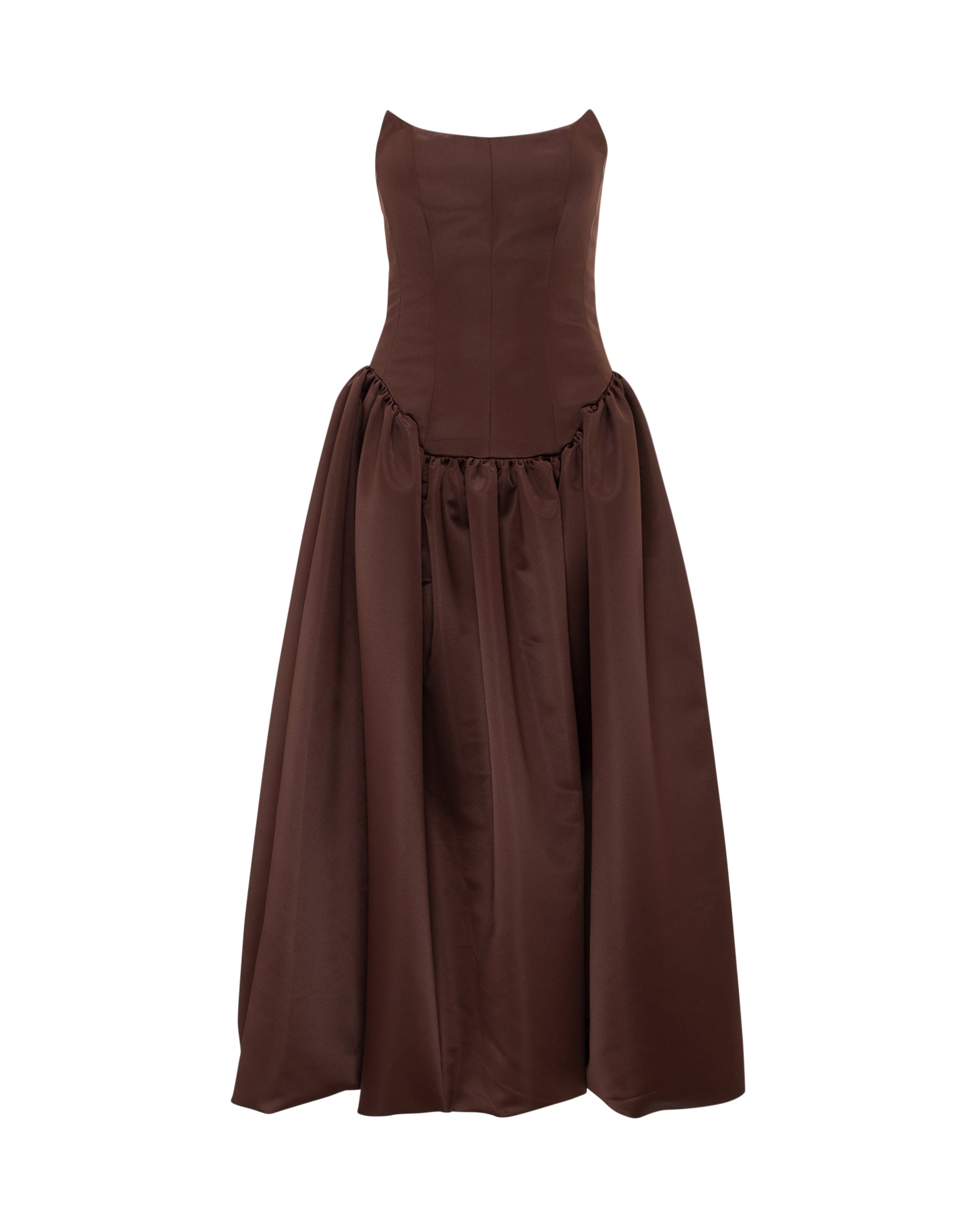 Victoria Dress Brown - ONORI