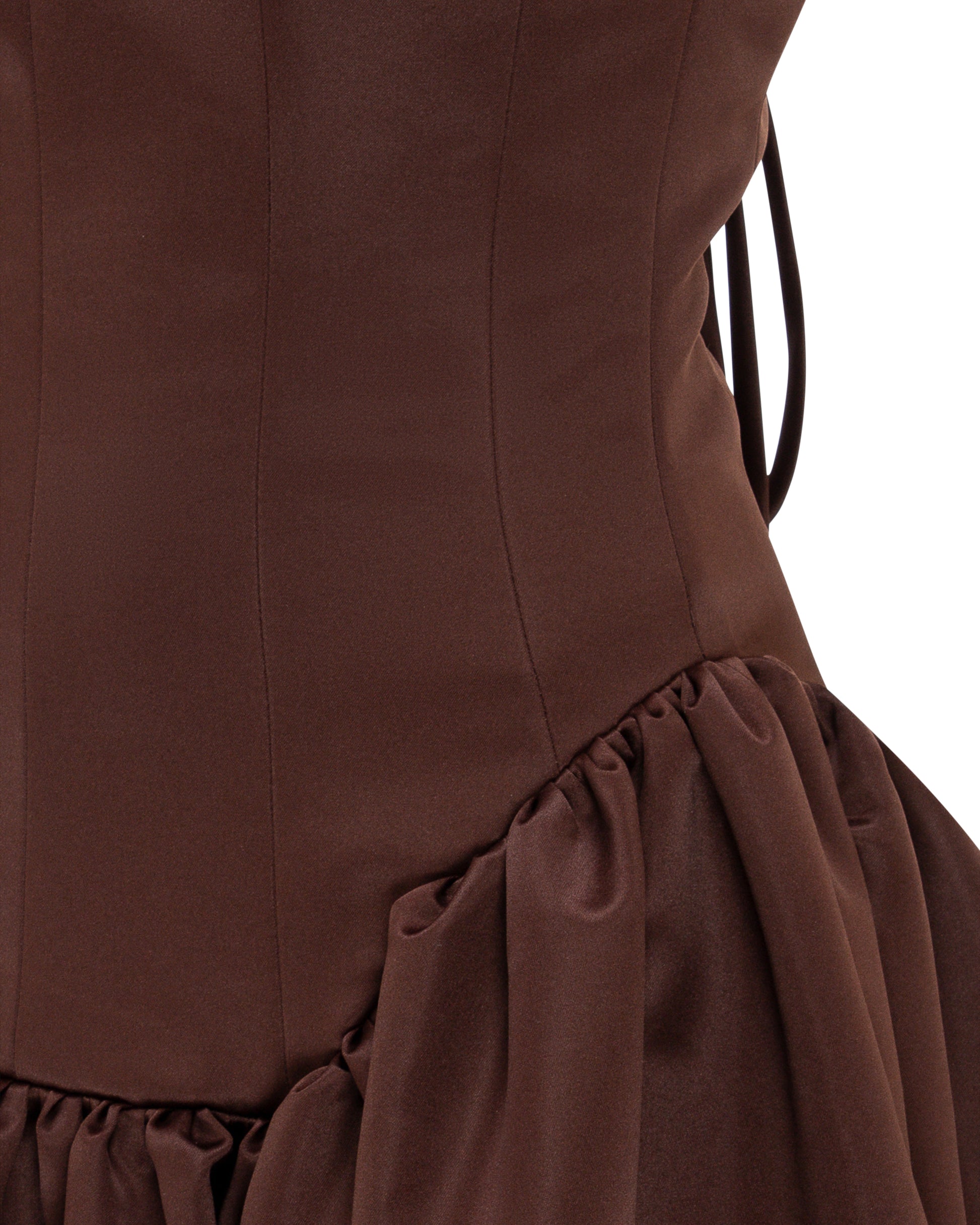 Victoria Dress Brown - ONORI