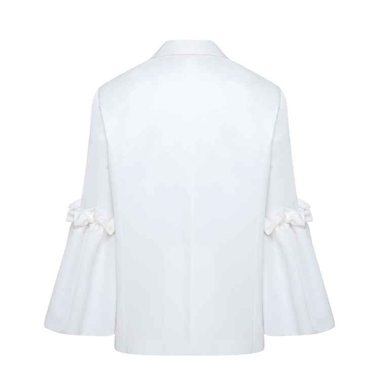 Oversized satin jacket. ONORI