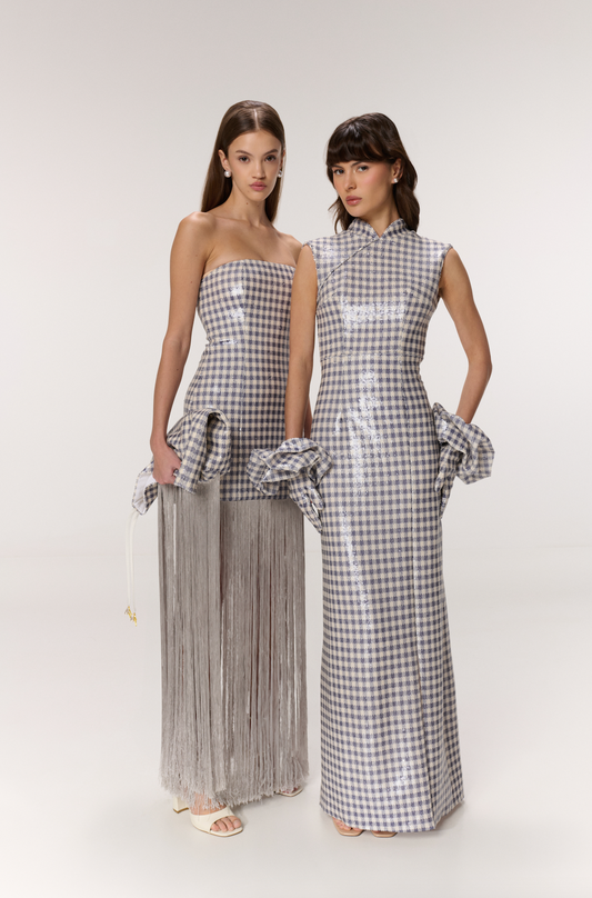 Sky Sequin Dress