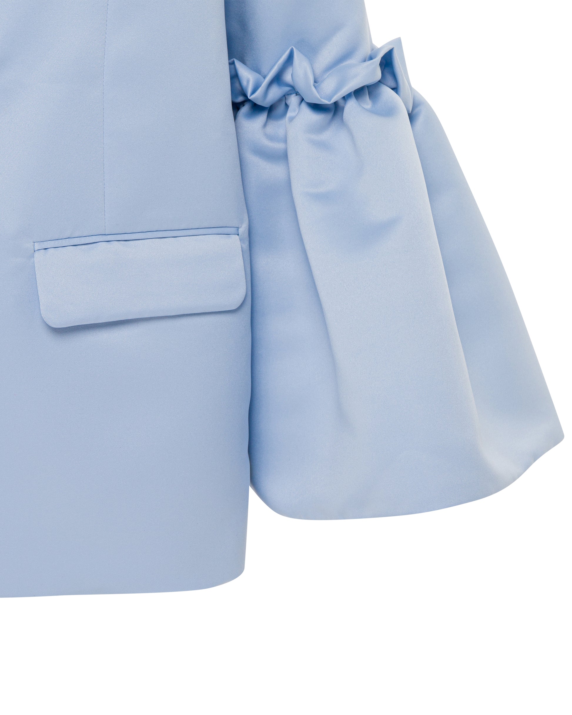 Oversized satin jacket. ONORI