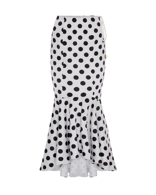 Polka Dot Skirt, Front. 