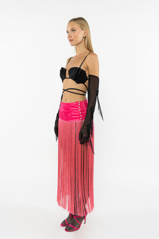 Fringe skirt, ONORI