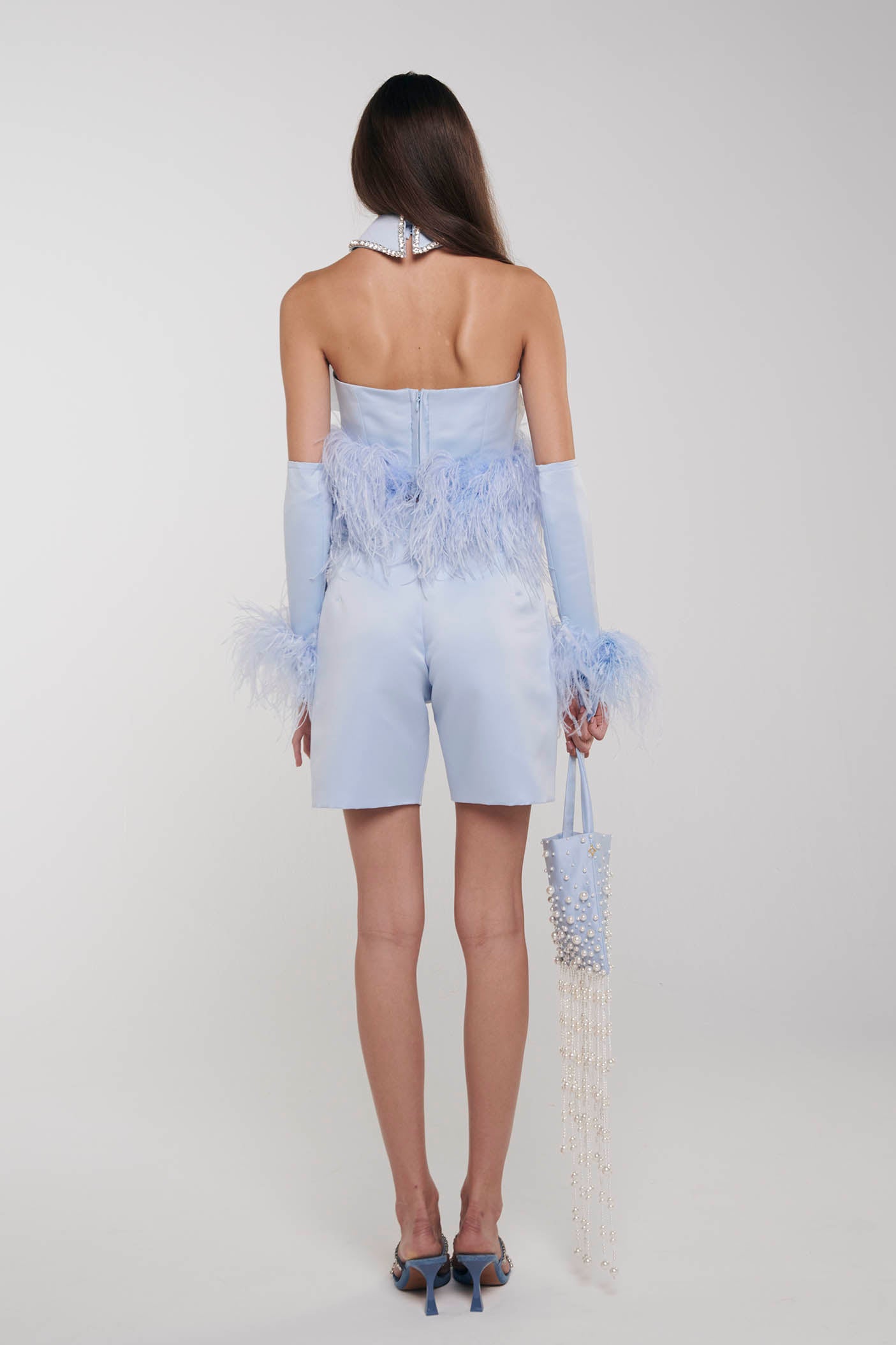 Blue shorts- ONORI
